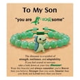 thumbnail image 1 of Cute Adjustable Dinosaur Bracelet For Kids With Card Cartoon Jewelry Present, 1 of 4