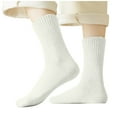 thumbnail image 2 of Roncen Winter Thermal Socks for Women - Thick Warm Ladies Cozy Wool Crew Boot Socks, 2 of 7