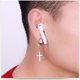 thumbnail image 1 of Dos pares de auriculares antipérdida Auriculares de acero de titanio para, 1 of 5