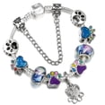 thumbnail image 1 of 2022 moda plata Cokor amor llave encanto pulsera con cuentas de cristal de Murano Pulseras para mujer esposa joyería Pulseras Dropshipping Tan Jianjun  unisex, 1 of 2