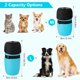 thumbnail image 5 of Botella de agua portátil para perros de 500 ml con recipiente para agua, dispensador de agua portátil para perros y gatos, botella no tóxica a prueba de fugas, para caminar, viajar, senderismo Rojo Verde, 5 of 5