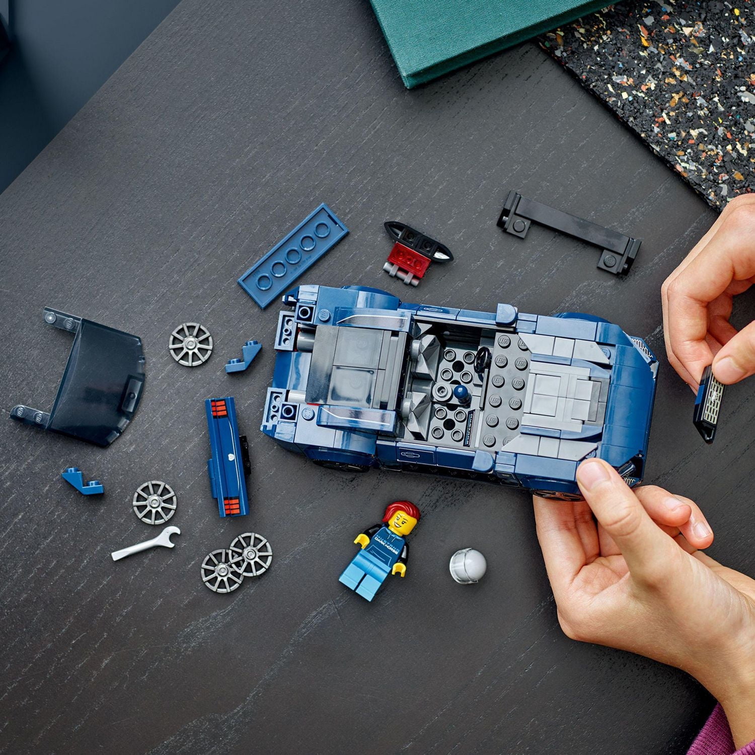 LEGO Speed Champions La voiture de sport Ford Mustang Dark Horse 76920 Ensemble de construction (344 pièces)