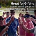 thumbnail image 3 of Verre à Shot en Forme de Balle de Golf, Verre à Shot Cool, Cadeau de Noël, 3 of 4