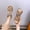 Gold, variant on Plus Size Women's Rhinestone Wedge Sandals, Solid Round Open Toe, Back Elastic Strap, Sparkly Thick Platform Summer Footwear Silver 41