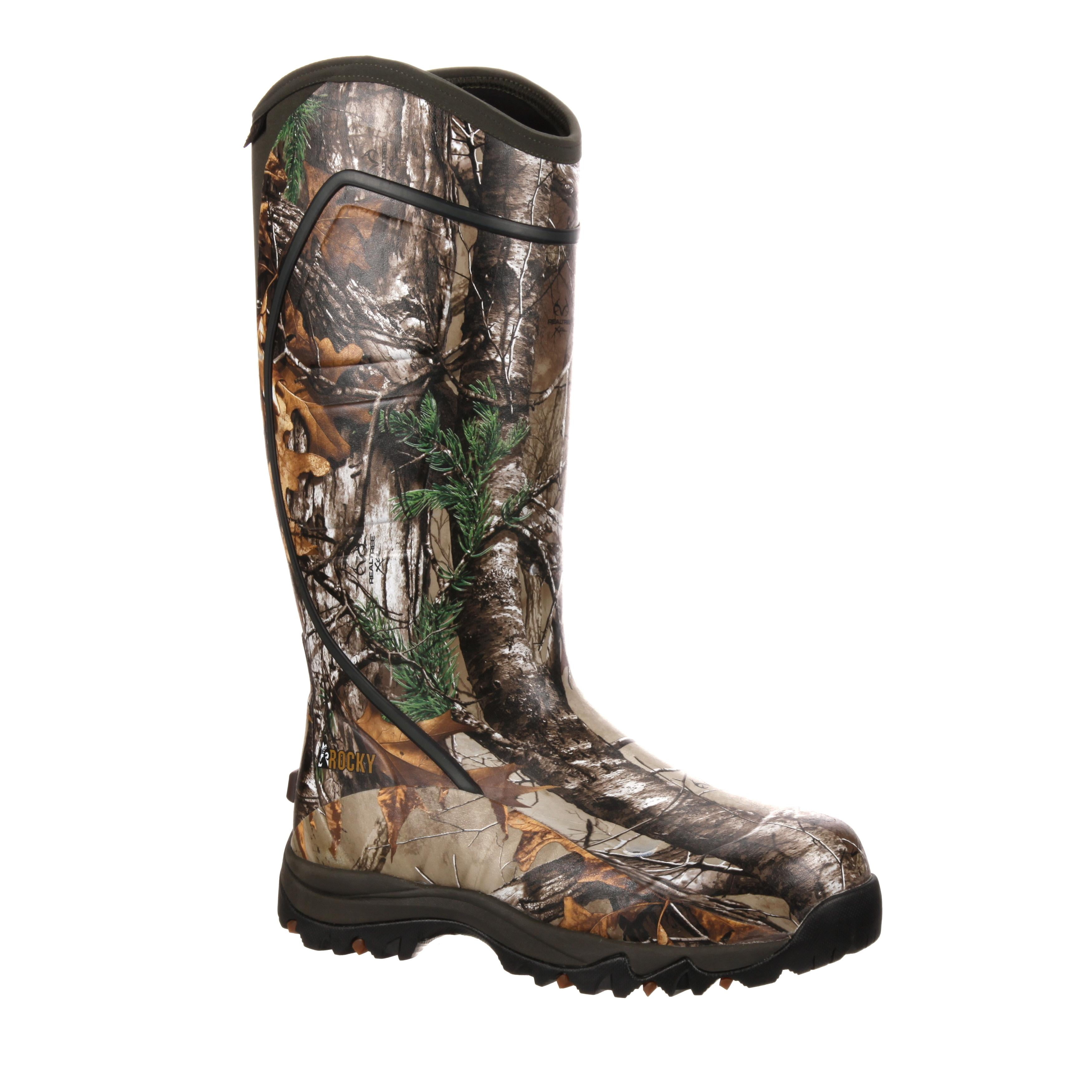Rocky Core Rubber Boot 1600G Realtree Xtra 8