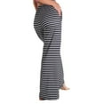 thumbnail image 5 of 2024! ZVNAΖH Striped Cotton Pajama Pants with Draw String for Women with Pockets, Wide Leg, Loose Fit, Lounge Pants, 5 of 5