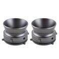 thumbnail image 2 of Metal 10 Inch Opener, Aluminium Alloy Polished Gray Universal Loading Device 1 Pair NAB Hub Adapters  for Reel To Reel Tape Recorder, 2 of 7