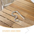 thumbnail image 3 of TEHAUX Outdoor Garden Parasols 4Pcs Umbrella Pin Stabilizer Steel Silver Accessory, 3 of 8