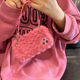thumbnail image 1 of Bolso de mano de terciopelo rosa para iPhone 14 Pro Max 13 pulgadas Funda para teléfono Spicy Girl 12 fundas pequeñas para teléfono móvil de mujer, 1 of 4