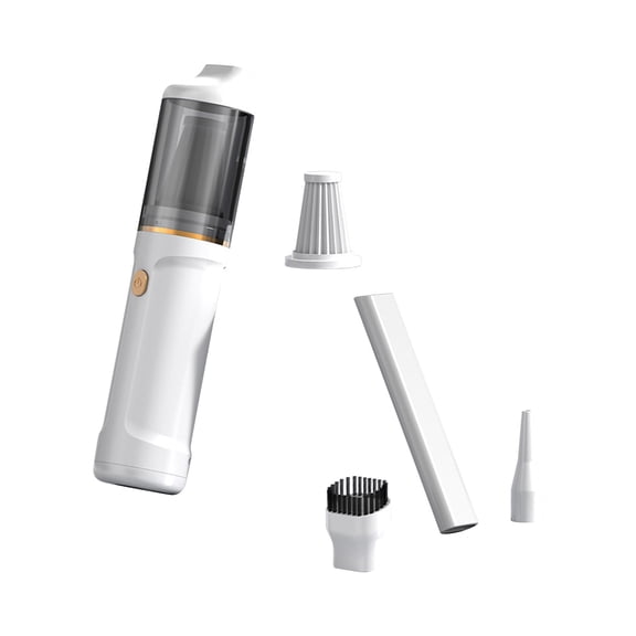 Qholemyo USB rechargeable 2 in 1 car vacuum powerful suction blowing and vacuuming keyboard cleaner small vacuum