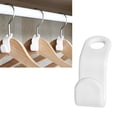 thumbnail image 1 of Clothes Hanger Connector Hooks, Strong Load Bearing Stylish Plastic Hooks Cascading Hangers  for Wardrobe, 1 of 8