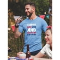 thumbnail image 2 of July 4Th Is My Birthday T-Shirt Men -Image by Shutterstock, Male 4X-Large, 2 of 4
