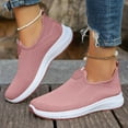 thumbnail image 4 of Womens Workout Shoes,Walking Shoes Women,Women's Slip on Walking Shoes Hands Free Non-Slip Lightweight Gym Workout Casual Comfort Breathable Running Tennis Fashion Sneakers,Pink,7, 4 of 6