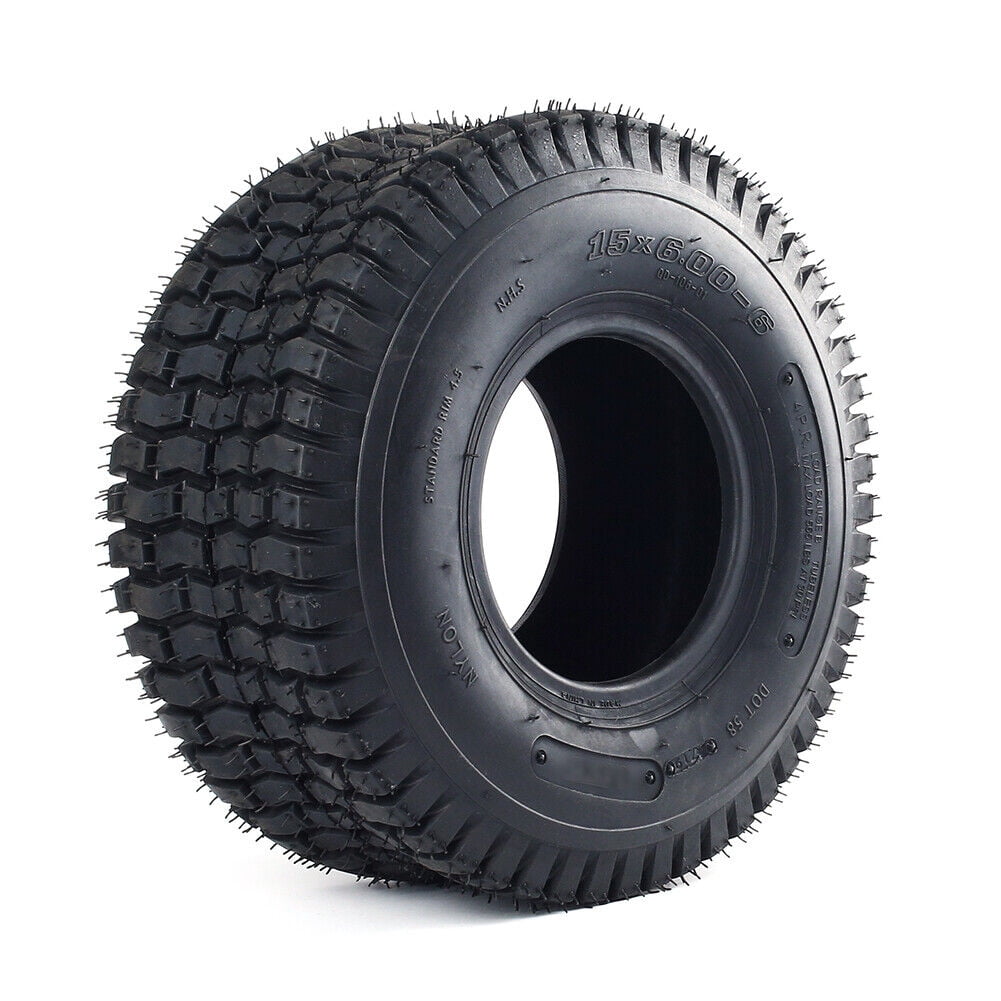 15X6.006 Lawn Mower Tubeless Tire 15X66, 15X6x6, 15/6X6 4 Ply 6Mm