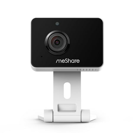 meShare 1080p Mini Wireless Two-way Audio Camera with Free 6-Month Cloud Service Plan and Cloud AI Security-Works with Google (Best Wireless Home Security Camera System Reviews)