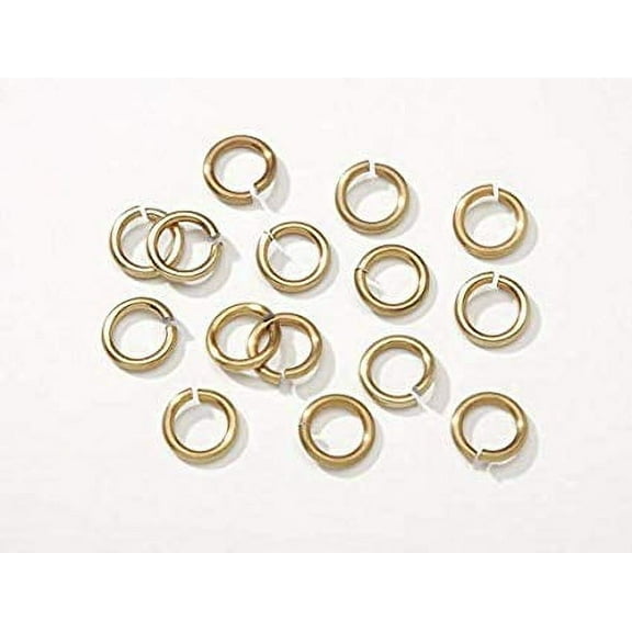 Chain Maille Aluminum Jump Rings - Gold - 10Mm