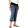 Signature by Levi Strauss & Co. - Maternity Demi-Panel Capri Jeans