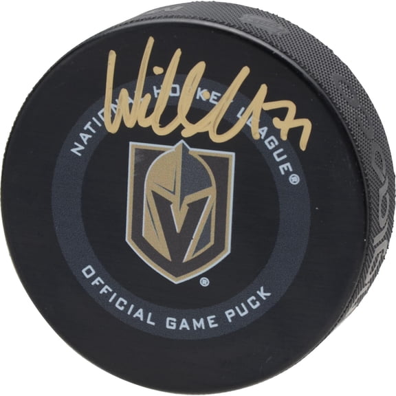 William Karlsson Vegas Golden Knights Autographed 2019 Model Official Game Puck - Fanatics Authentic Certified