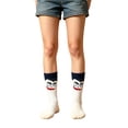 thumbnail image 3 of WHEANG Socks for Women Men Funny Crazy Graphic Mid Calf Socks Holiday Casual Daily Halloween Party Gift Socks Halloween Novelty Socks for Men One Size Blue, 3 of 4