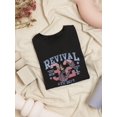 thumbnail image 3 of Retro College Revival 32 Shaped T-Shirt Women -Image by Shutterstock, Female x-Large, 3 of 4