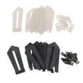 thumbnail image 3 of 10 Pcs Chevalet, Noir 180x75x6mm, 3 of 8