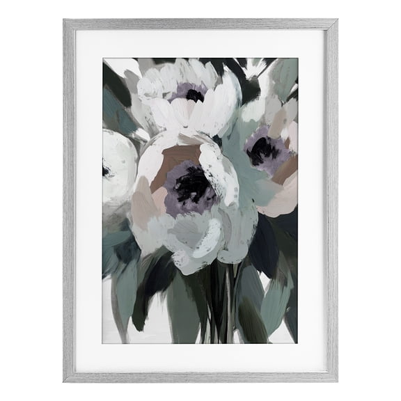Stupell Industries Transitional The Absence of Sorrow Gray Framed Print Under Glass, 14 x 20, by Annabelle Hall