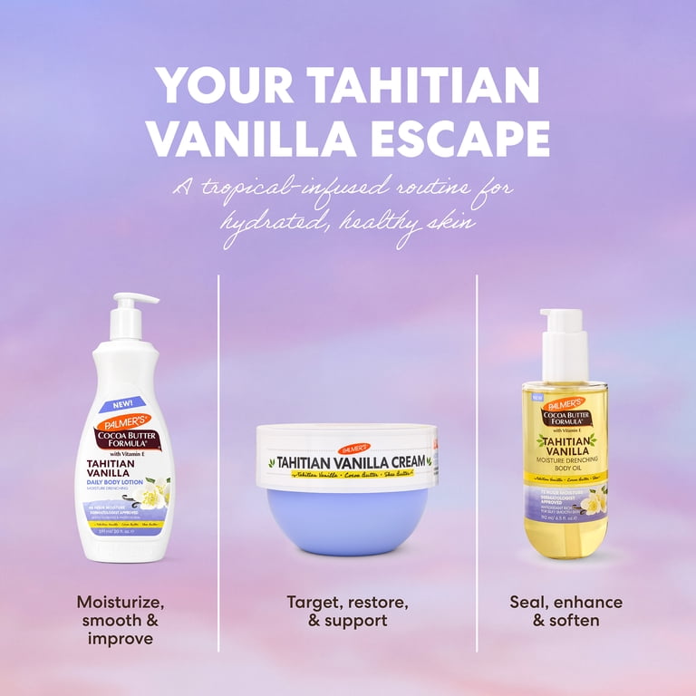 Palmer's Moisture Drench Hydrating Body Cream, Tahitian Vanilla
