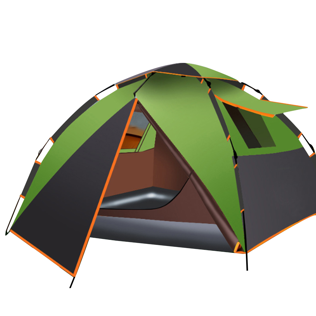 5person Camping Tent For Family Travel Automatic Quick Open Dome Tent