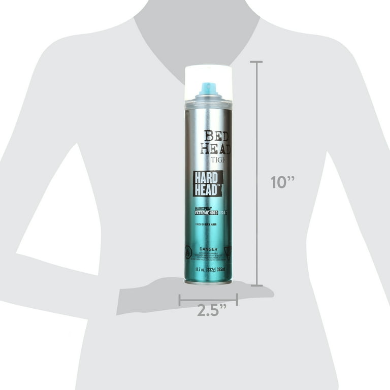 Tigi Bed Head Hard Hold Hairspray, 10.6 oz - Stay Put Hair Spray