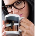 thumbnail image 2 of 3drose, Alert Sparrow on a Glass Window with Shadow of Little Bird, 15oz Mug, 2 of 6