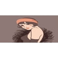 thumbnail image 4 of Pin up Girl Piggy Bank, Portrait of Hand Drawn Pale Skin Lady with Mole on Cheek, Ceramic Coin Bank Money Box for Cash Saving, 3.6" X 3.2", Dark Taupe Dimgrey, by Ambesonne, 4 of 4