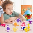 thumbnail image 4 of Bath Toys Tidesiok, 32 unidades, ventosa Ocean Animal para niños, 4 of 6