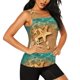 thumbnail image 2 of Fotbe Starfish And Seashell 1 Blusas Sin Mangas para Mujer – Estilo Casual, Corte Suelto, Slim-Fit, Cuello Redondo Deportivo, Tops de Verano para Gimnasio y Yoga-Medium, 2 of 7