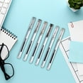 thumbnail image 5 of YIMWNYI 6Pcs 0.5mm Rollerball Gel Pens, Large Ink Capacity, Smooth Writing Experience, High-Performance Ink for Clear Lines, Ideal for Note-Taking, Sketching, and Everyday Use, 5 of 6