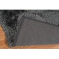 thumbnail image 4 of United Weavers Bliss Shag Area Rug 2300 00115 Siena Dark Grey Soft Plush 7' 10" x 10' 6" Rectangle, 4 of 5