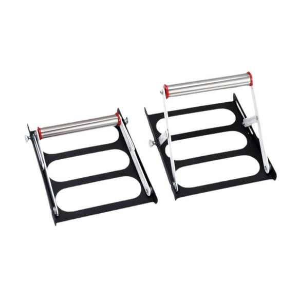 2 Piezas De Soportes De Material De Base Reforzada, Soportes De Soporte Estables Para Máquina De Corte