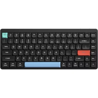 Wireless Mechanical Keyboard 2.4G/Bluetooth Ultra-Slim Low Profile Red Switch Black
