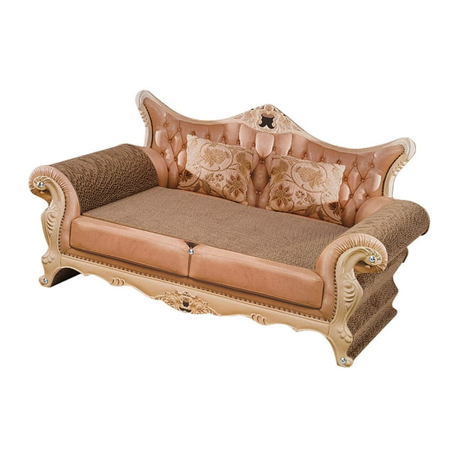 Esquirla Cardboard Cat Scratcher Sofa Multipurpose Vintage Pets Lounge for Indoor Cats