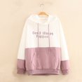 thumbnail image 2 of Vedolay Basic Sweatshirt for Women Fashion Long Sleeve Crew Neck Striped Casual Knitted Pullover Tops Clothes for Women White,XL, 2 of 5