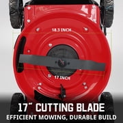 PowerSmart 40V 17 Brushless Cordless Lawn Mower & Leaf Blower (465 CFM), a 4.0Ah Battery and Charger Included