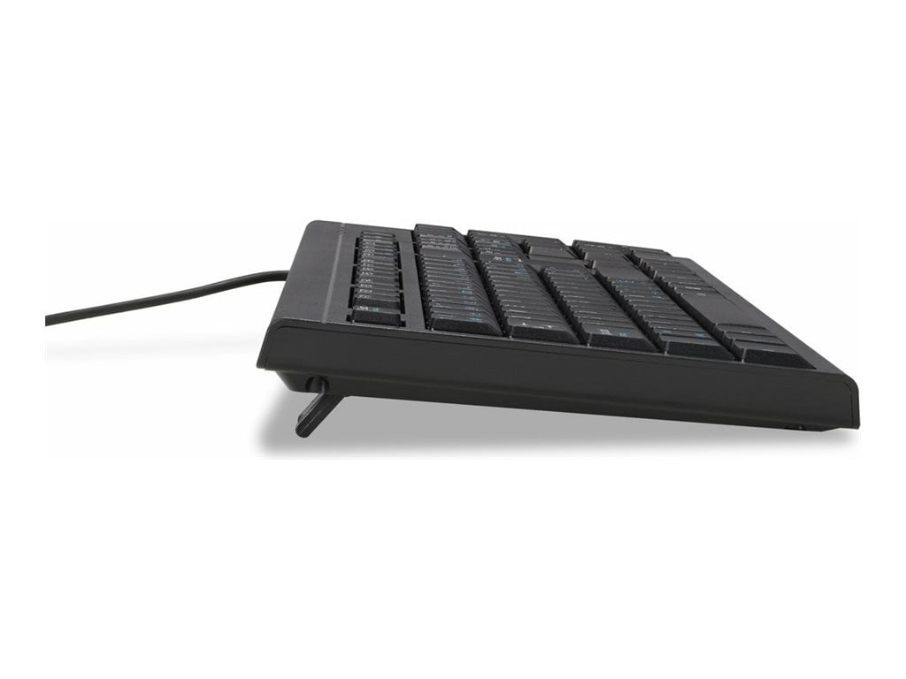 Kensington English and Canadian French Bilingual Wired USB Keyboard, 105 Key, Black (K72200CA)