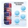 thumbnail image 4 of Cooling Neck Gaiter Face Cover Scarf Usa And North Carolina Flag Painted Protection Mask Windproof Hiking Cycling Running For Men Women, 4 of 7
