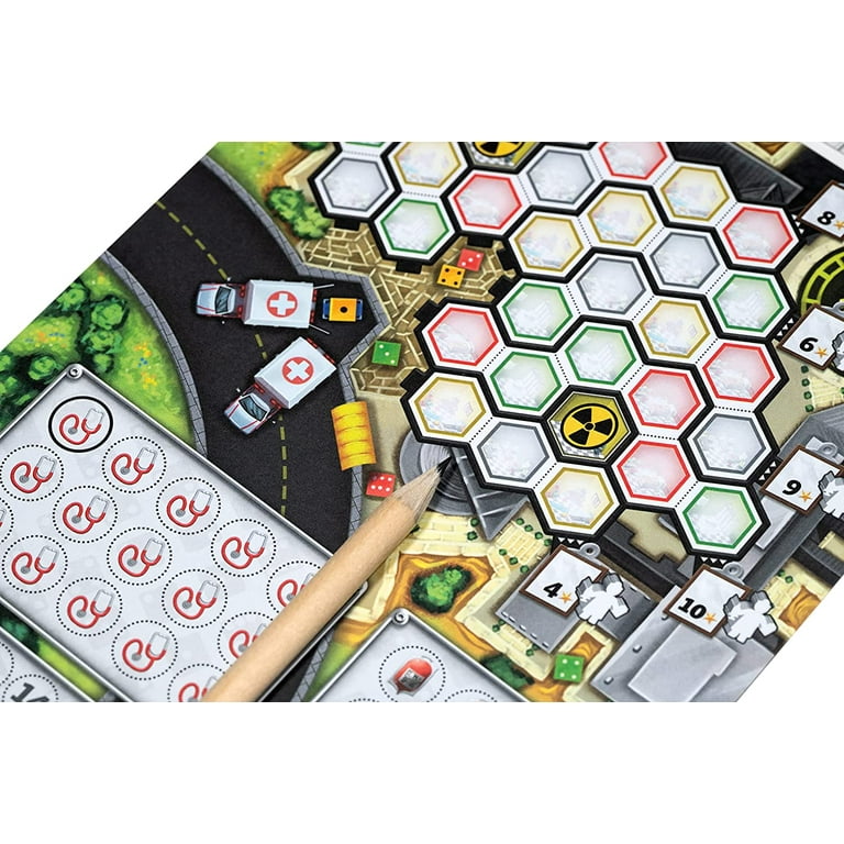 Dice Hospital Emergency Roll by Alley Cat Games, Strategy Board Game Dice Hospital Emergency Roll by Alley Cat Games, Strategy Board Game