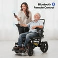 thumbnail image 4 of Next-Generation Electric Wheelchair – 30-Mile Range, 600W Motor, Dual 12AH Batteries, Foldable, Airline Approved, All-Terrain, Leather Comfort Cushion, High-Performance Mobility Chair, 4 of 7