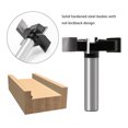 thumbnail image 4 of Amdohai Shank 4 Edges T Type Slotting Knifes Necking Tool Milling Cutter Large Diameter Slotting Knifes Woodworking Router Bits, 4 of 5
