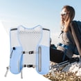 thumbnail image 3 of Trail Running Vest for Women Men,Adjustable Running Hydration Backpack,Optimized Storage Layout,Lightweight Chest Pack,Stay visible Run Safe, for Camping, Cycling, Hiking & Other Outdoor Activities, 3 of 6