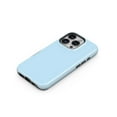 thumbnail image 3 of DesignSkinz Scratch-Resistant Hard Slim Case Compatible with iPhone 14 (Compatible with MagSafe) - Baby Blue Pastel Color, 3 of 9