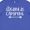 thumbnail image 4 of Inktastic Gone Camping Youth T-Shirt, 4 of 5