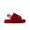 Ribbon Red, variant on Kid's Fluff Yeah Slide Black Sandals, from StockX