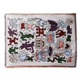 thumbnail image 1 of Outdoor Picnic Blanket Soft Cozy Boho Throw Blankets for Family Outdoor Camping Party, 1 of 5